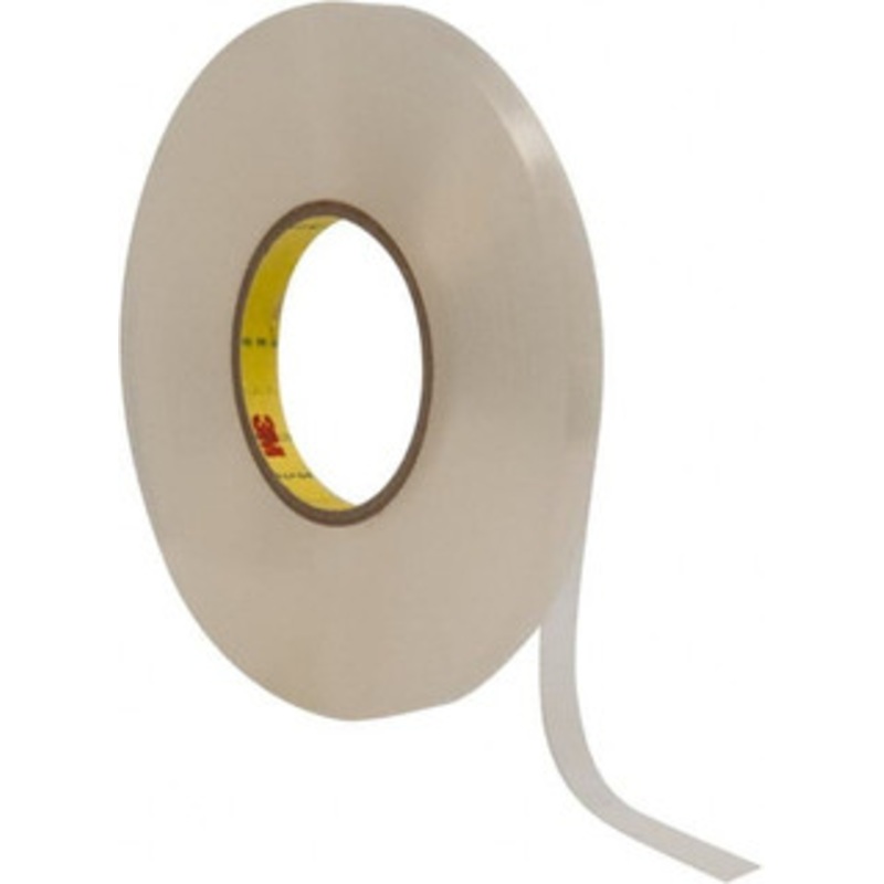 3M 1/2 x 27 Yd Acrylic Adhesive Double Sided Tape 1/32 Thick, Clear, Acrylic Foam Liner, Continuous Roll, Series 4658F 7000123766 – 00188862