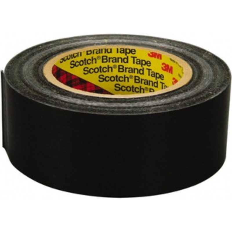 3M 1 x 60 Yd Black Rubber Adhesive Packaging Tape Polyester Film Backing, 8 mil Thick, 600 Lb Tensile Strength, Series 890MSR 7000124632 – 78270766
