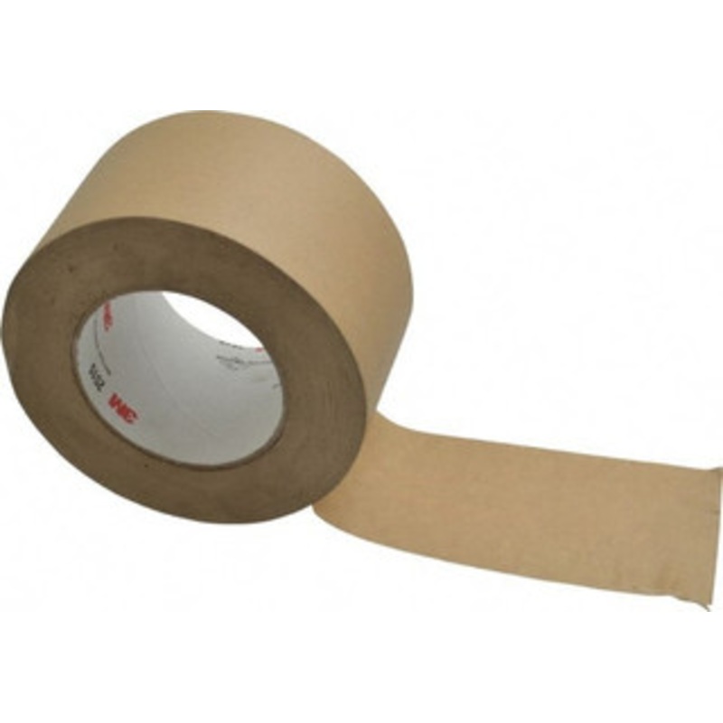 3M 3 Wide x 180 ft. Long x 6.7 mil Tan Paper Masking Tape Rubber Adhesive, 36 Lb/In Tensile Strength, Series 2515 7100048220 – 04583084