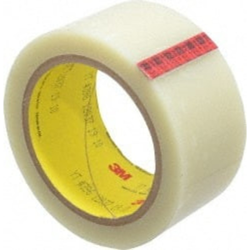 3M 36 Yd x 2 Clear Polyester Film Tape 4.1 mil, Rubber Adhesive, 43 Lb/In Tensile Strength, Series 396 7000048490 – 04582417