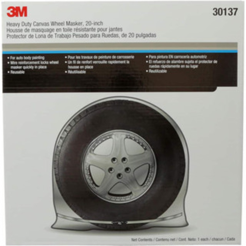3M Body Shop Tools, Type: Wheel Masker, Style: General Purpose, For Use With: Automotive Painting, Fractional Widths: 20 00051593301371 – 90169962