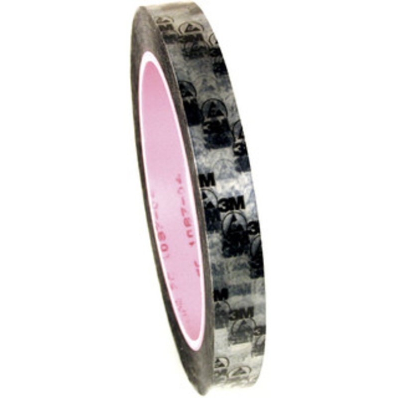 3M Electrical Tape, Width (Inch): 1/2, Length Range: 72 yd. and Larger, Color: Transparent, Material Type: Polyester, Length (yd): 72, Thickness (mil): 1 00051138477745 – 50563360