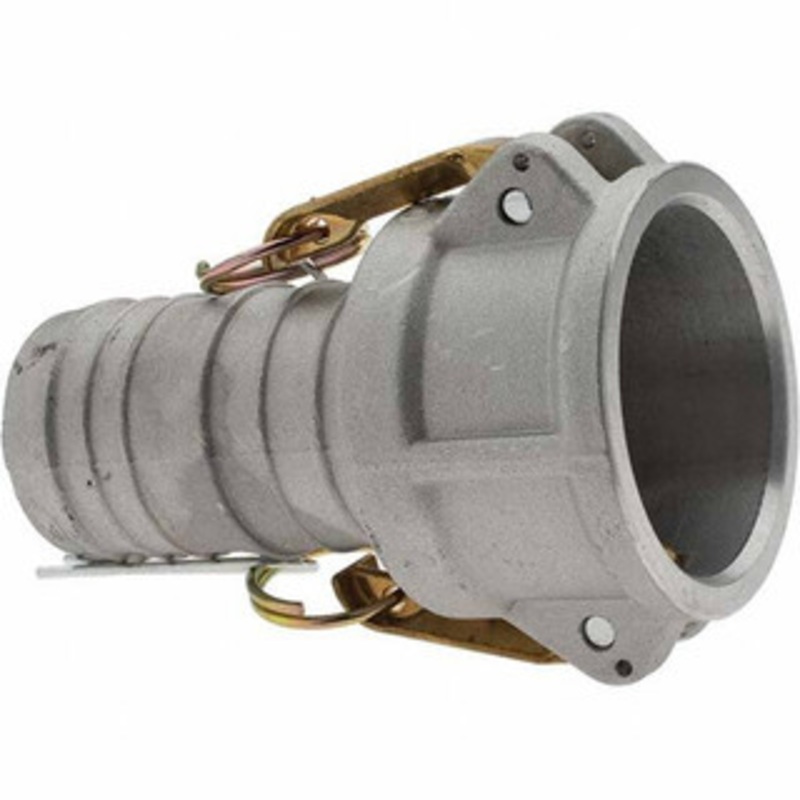 Value Collection 2 Cam & Groove Female Coupler Hose Shank Part C, Aluminum, for Suction & Discharge Hose BD-13732 – 53575213