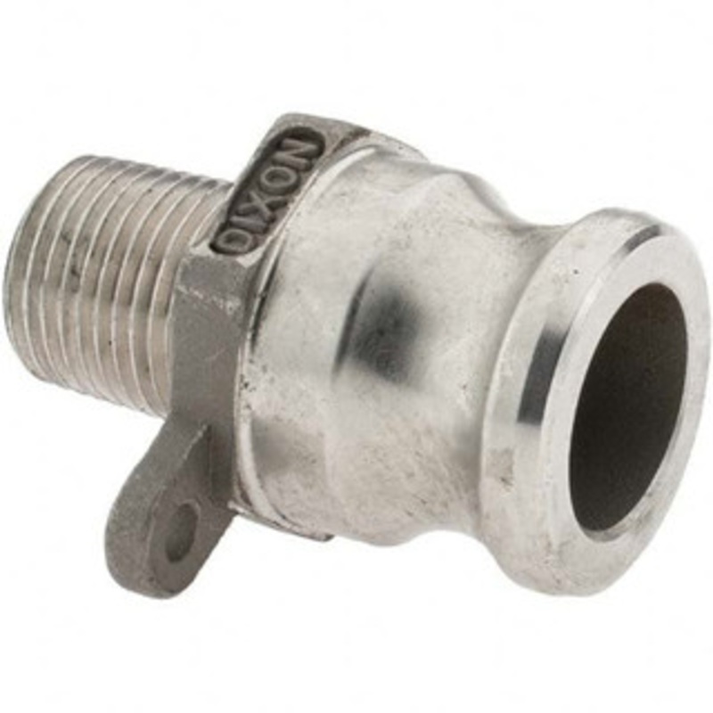 Value Collection 3/4 x 1/2 Cam & Groove Male Adapter Male NPT Thread Part F, Stainless Steel, for Suction & Discharge Hose BD-DV-00158 – 53611083