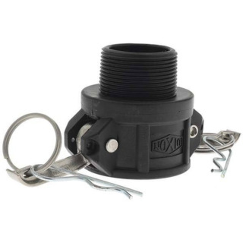 Value Collection 1-1/2 Cam & Groove Female Coupler Male NPT Thread Part B, Polypropylene, for Suction & Discharge Hose BD-DV-00299 – 81100976