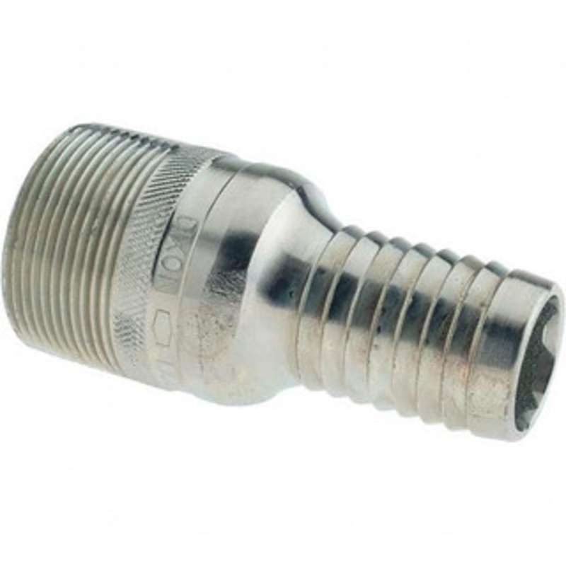 Value Collection Combination Nipples For Hoses, Type: Threaded Nipple, Inside Diameter (Inch): 1-1/4, Material: Plated Steel, Thread Type: NPT, Thread Size: 1-1/2 BD-DV-00339 – 53610325