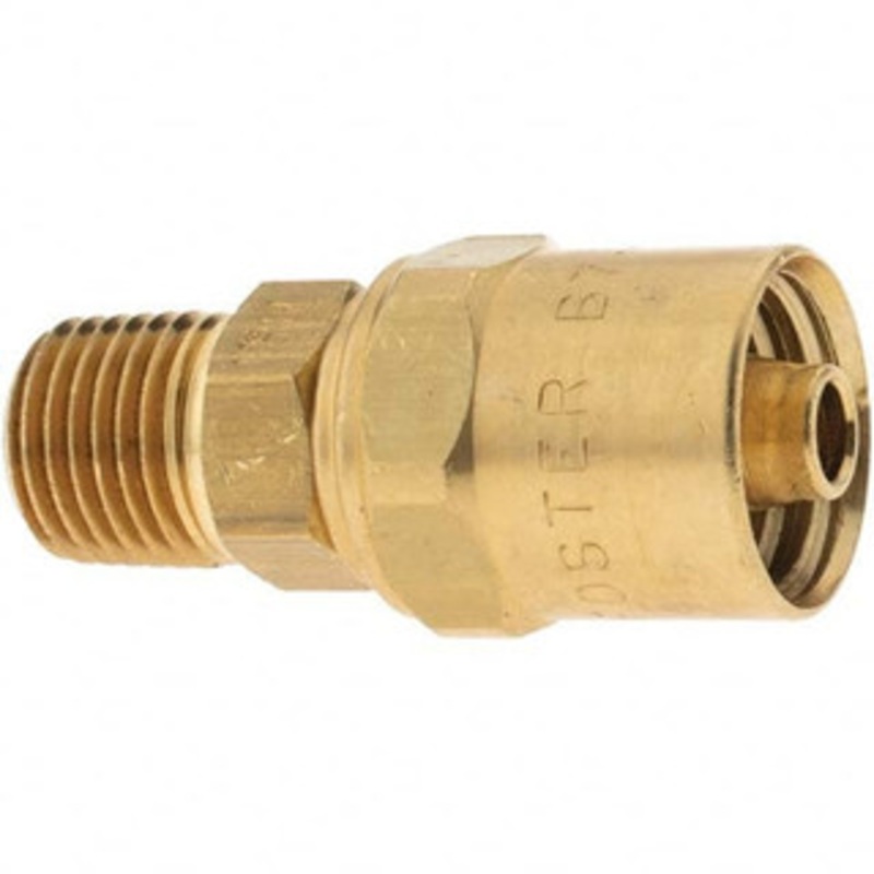 Value Collection 1/4 NPTF, Reusable Hose Female Fitting 1/4 Hose ID x 1/2 Hose OD BD-2741 – 53612990