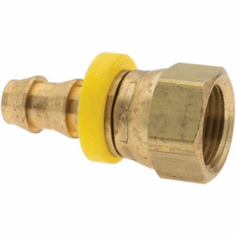 Value Collection 3/8 ID 3/8 NPSM Barbed Push On Female Pipe Swivel Brass BD-11735-1 – 53580072
