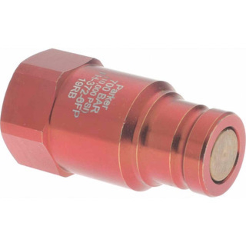 Value Collection 3/8 NPTF Steel Hydraulic Hose Male Flush Face Coupler PS-MH-HPC1-038 – 59755165