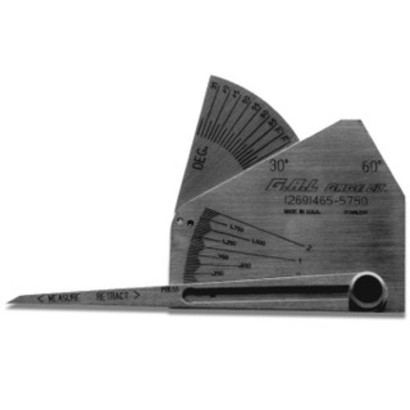 G.A.L. Skew-T-Fillet Weld Gage, Inch – CAT9C-INCH