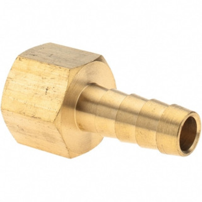 Value Collection 3/8 NPT Thread Hose Barb x Female NPT Connector 3/8 ID Hose, Brass 2751002240JP – 38208237