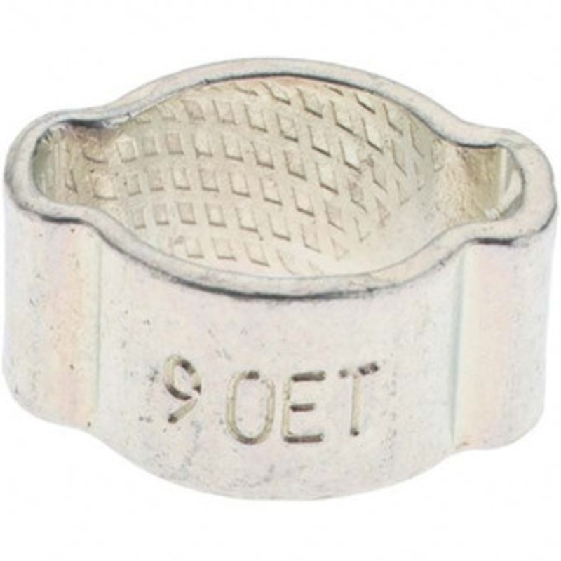 Value Collection Ear Clamps, Type: 2-Ear, Nominal Size: 5/16 (Inch), Inner Width of Ear (Decimal Inch): 0.126, Head Coating: Zinc-Plated, Clamping Range (mm): 7.0 – 9.0 BD-24049-5/16 – 66430927
