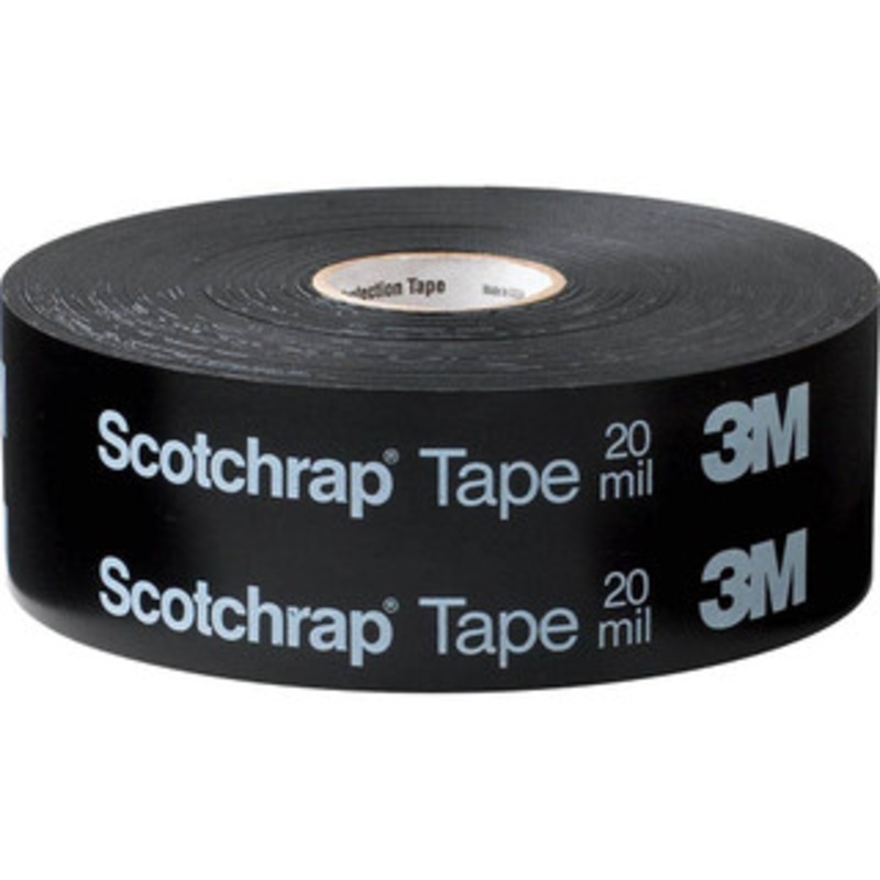 3M 1 x 100 ft. x 20 mil Black Vinyl Electrical Tape Rubber Adhesive, -55 to 175F, 575 V/mil, Series 51 7000006134 – 54041140