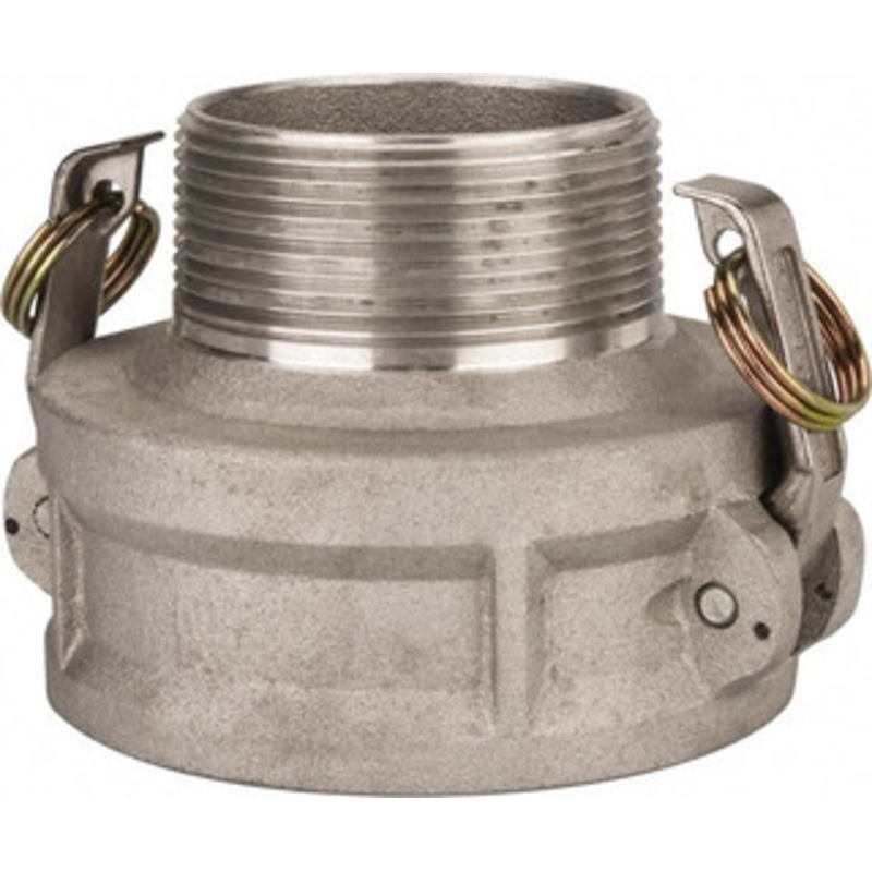 Value Collection 4 x 3 Cam & Groove Female Coupler Male NPT Thread Part B, Aluminum, 400 Max psi, for Suction & Discharge Hose WS-HF-CAM-005 – 44794360