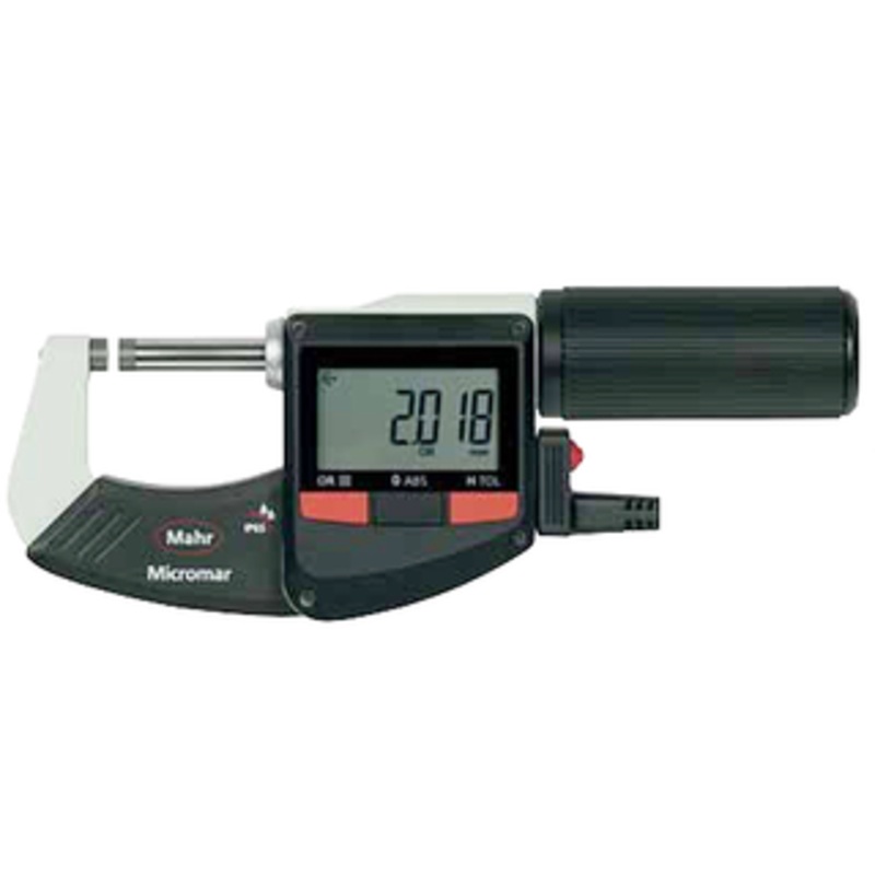 Mahr Micromar 40 EWR Digital Micrometer, 2-3/50mm-75mm – 4157002
