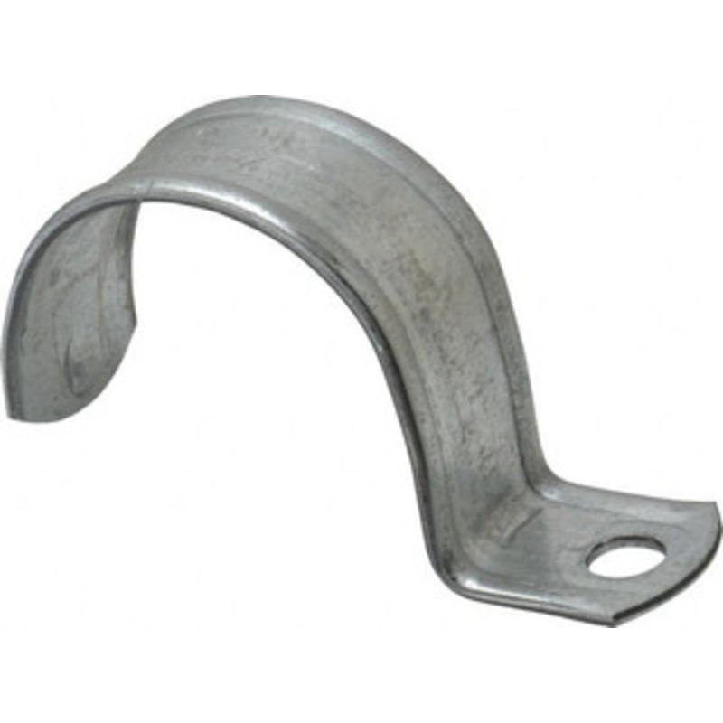 Thomas & Betts 2 Pipe, Steel, Zinc Plated Pipe or Conduit Strap 1 Mounting Hole HS106 – 54065115