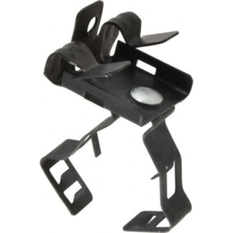 Thomas & Betts Spring Steel Rigid/EMT Bottom Flange Mounted Conduit Clip 1/2, 3/4 EMT, 3/4 Rigid, Anodized Finish SSFCC1/23/4H1/4 – 09859778