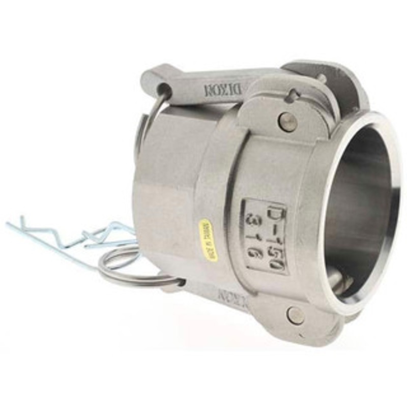 Value Collection 1-1/2 Cam & Groove Female Coupler Female NPT Thread Part D, Stainless Steel, for Suction & Discharge Hose BD-DV-00015 – 53611554