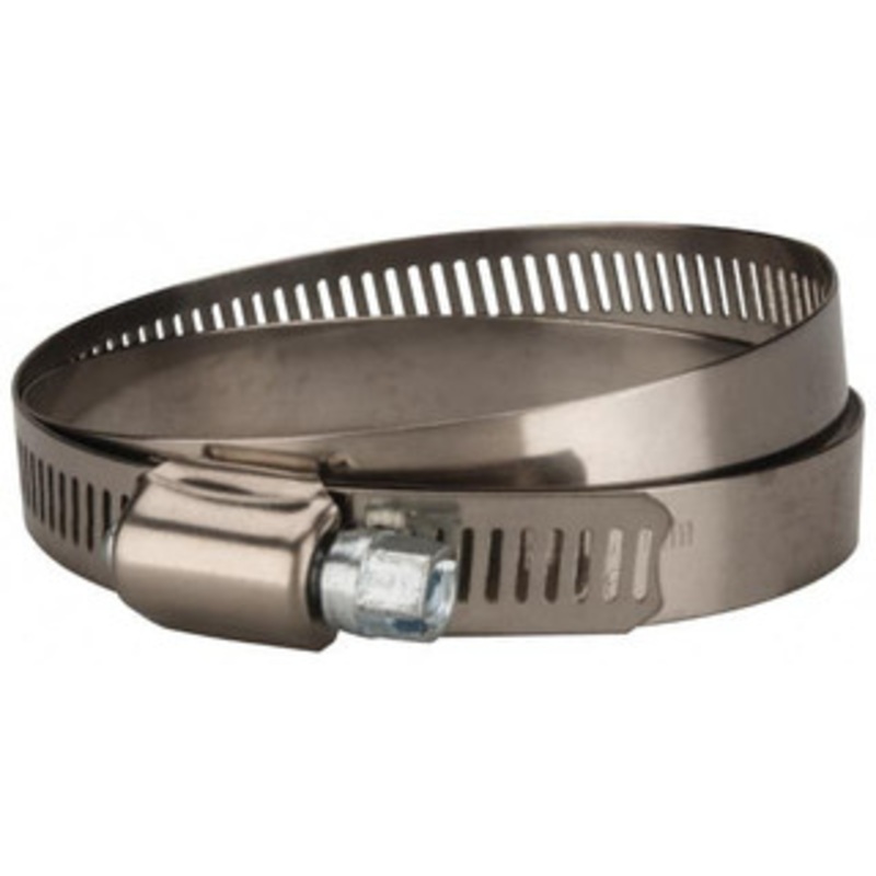 Value Collection SAE Size 104, 5 to 7 Diam, Stainless Steel/Carbon Steel Worm Drive Clamp 1/2 Wide, Material Grade 201 MS01B127178B – 40779357