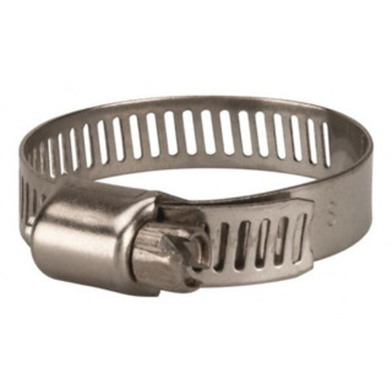 Value Collection SAE Size 16, 1/2 to 1-1/2 Diam, Stainless Steel Worm Drive Clamp 5/16 Wide, Material Grade 201 XM01D2138 – 40778847