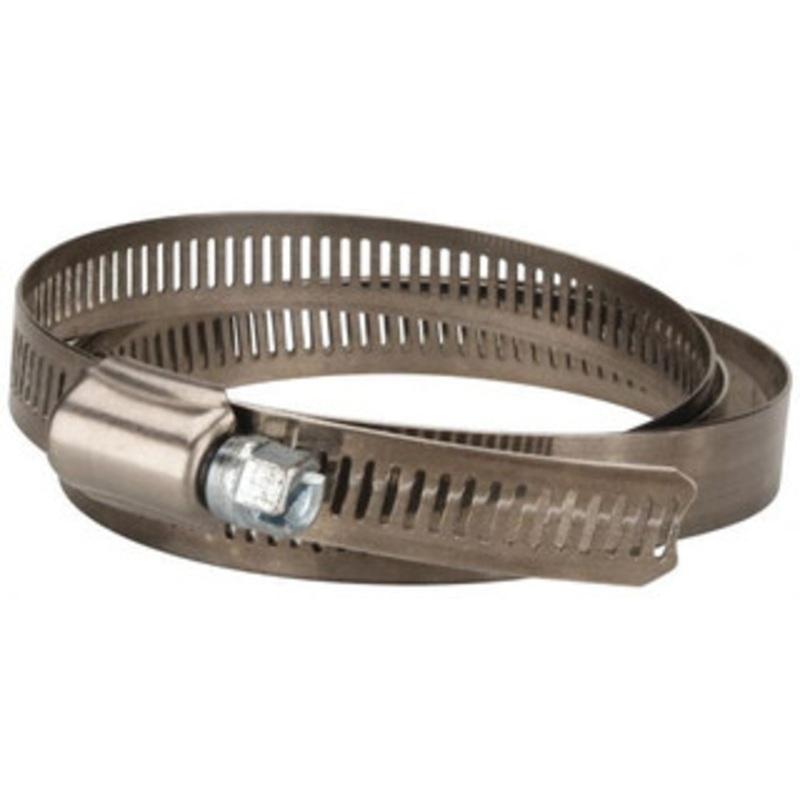 Value Collection SAE Size 164, 2 to 10-3/4 Diam, Stainless Steel/Carbon Steel Worm Drive Clamp 1/2 Wide, Material Grade 201 MS01B51273 – 40779852