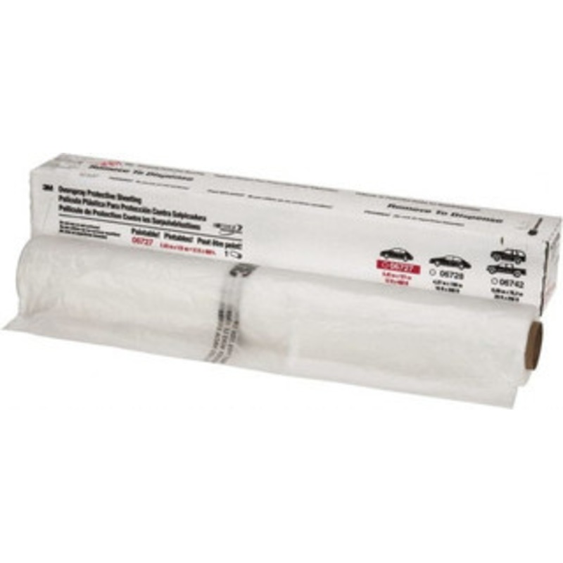 3M 144 Wide x 400 ft. Long Brown Specialty Coated Paper Masking Film 3.5 Lb/In Tensile Strength 7000000350 – 06270896
