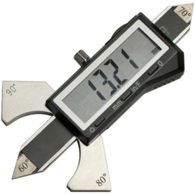iGaging IP54 Digital Welding Angle Gauge, 0-1.25/0-32mm Range – 100-777