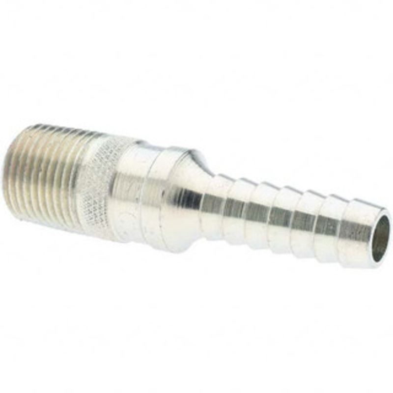 Value Collection Combination Nipples For Hoses, Type: Threaded Nipple, Inside Diameter (Inch): 1/2, Material: Zinc Plated Steel, Thread Type: NPT, Thread Size: 1/2 BD-13710 – 53583464