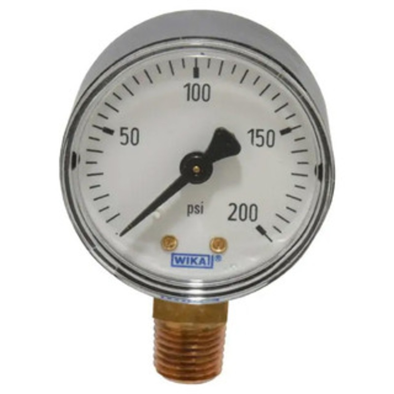 WIKA Pressure Gauge, 0-200 PSI – 4252960