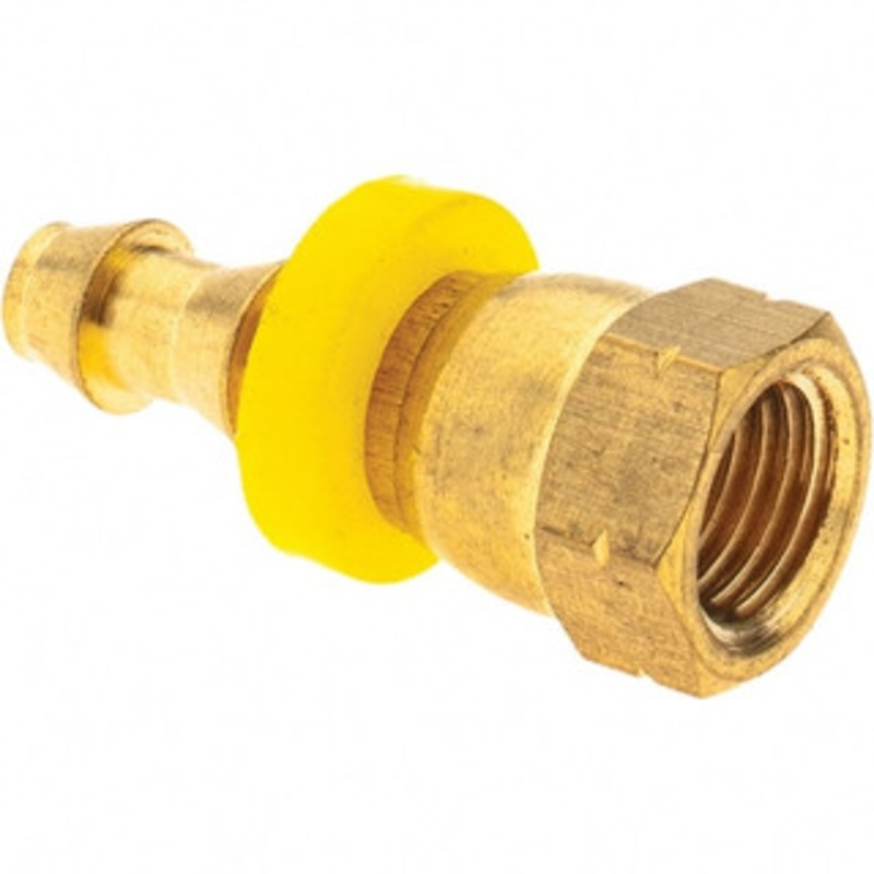 Value Collection 1/4 ID 1/4 UNF Barbed Push On Female Swivel Brass BD-11741-1 – 53580049