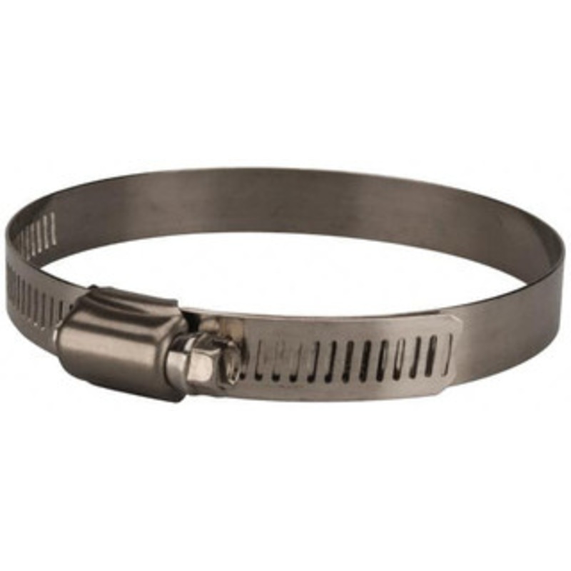 Value Collection SAE Size 56, 3 to 4 Diam, Stainless Steel Worm Drive Clamp 1/2 Wide, Material Grade 201 MS01D78102 – 40779589