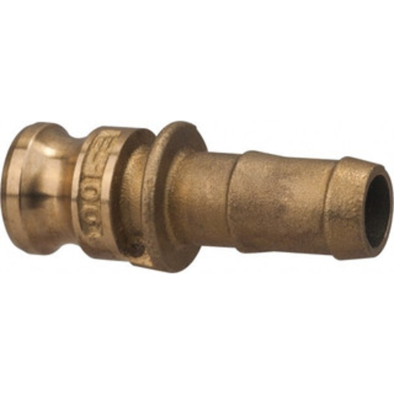 Value Collection 3/4 Cam & Groove Male Adapter Hose Shank Part E, Brass, 1,000 Max psi, for Suction & Discharge Hose WS-HF-CAM-029 – 44796860