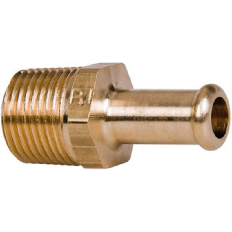 Value Collection 3/8 NPT Thread Hose Barb x Male NPT Connector 3/8 ID Hose, Brass 2750002240JP – 38208138