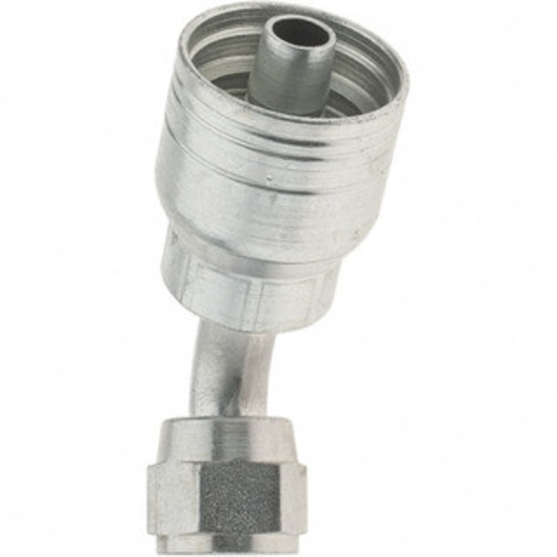 Value Collection 9/16-18 JIC Steel Hydraulic Hose Female 37 Swivel Elbow -6 Hose Size, 3/8 Hose Diam, Series TTC BD-14765 – 53573226