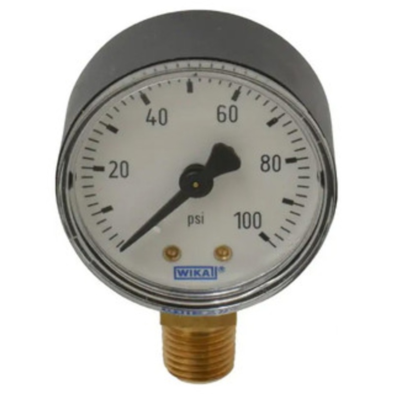 WIKA Pressure Gauge, 0-100 PSI – 4252943