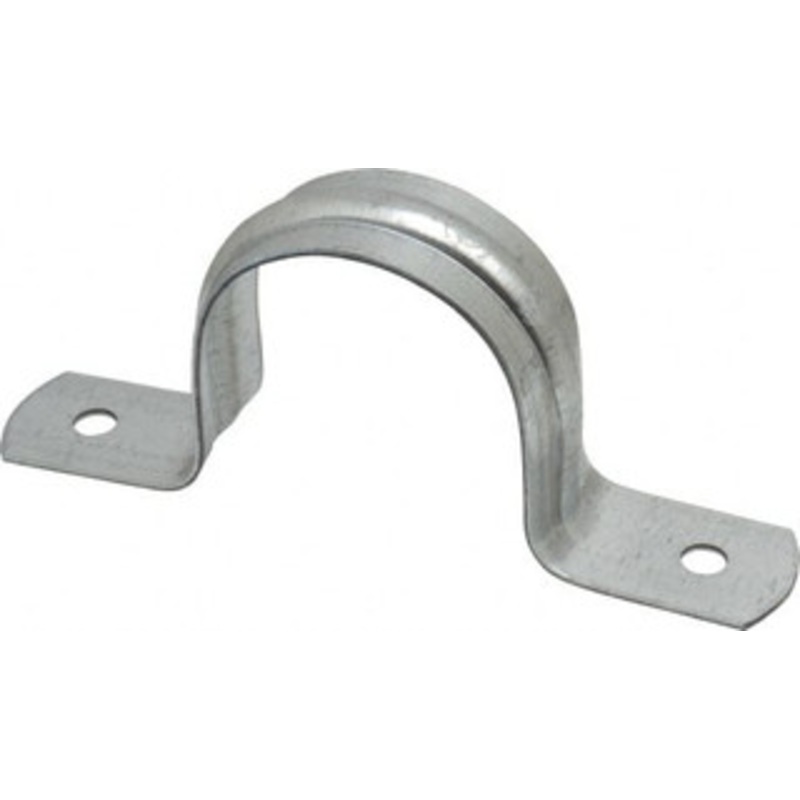 Thomas & Betts 1-1/2 Pipe, Steel, Zinc Plated Pipe or Conduit Strap 2 Mounting Holes HS905 – 54065222
