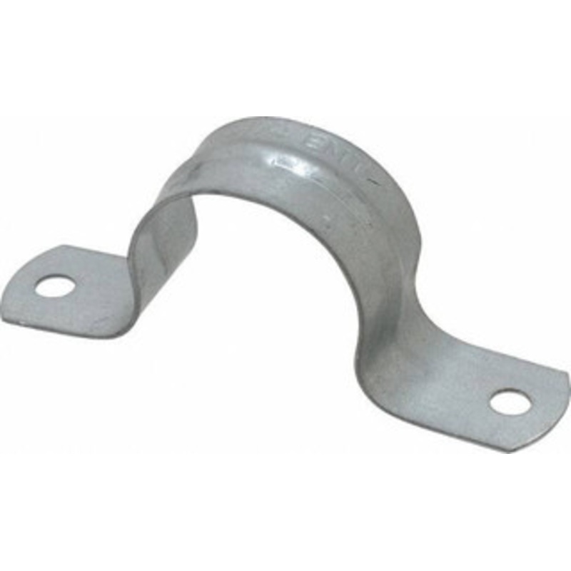 Thomas & Betts 1-1/4 Pipe, Steel, Zinc Plated Pipe or Conduit Strap 2 Mounting Holes TS904 – 54065156