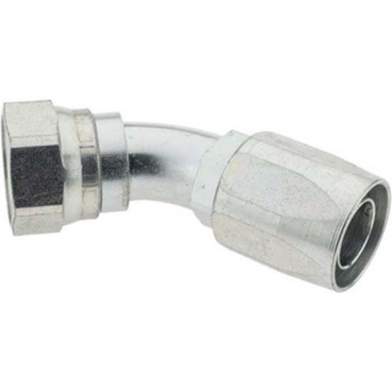 Value Collection 1-5/16-12 JIC, Carbon Steel Reusable Hose Female Swivel Fitting 7/8 Hose ID BD-C24722 – 53586129
