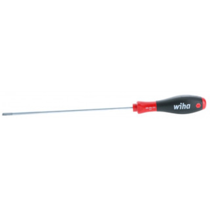 Wiha SoftFinish Slotted Screwdriver, 4.0mm x 200mm – 30216-1