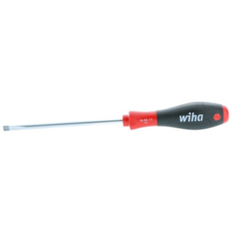 Wiha SoftFinish Slotted Screwdriver, 5.5mm x 125mm – 30220