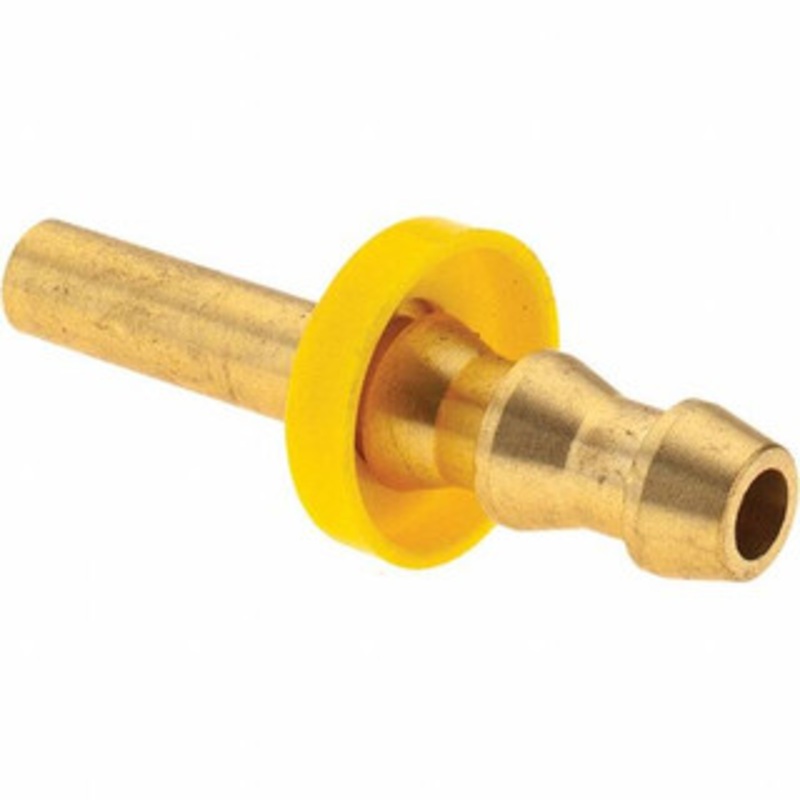 Value Collection 1/4 ID 1/4 Tube Shank Barbed Push On Adapter Brass BD-11747-1 – 53580577