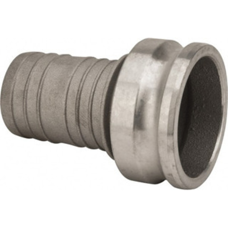 Value Collection 4 Cam & Groove Male Adapter Hose Shank Part E, Aluminum, 400 Max psi, for Suction & Discharge Hose WS-HF-CAM-189 – 44794295