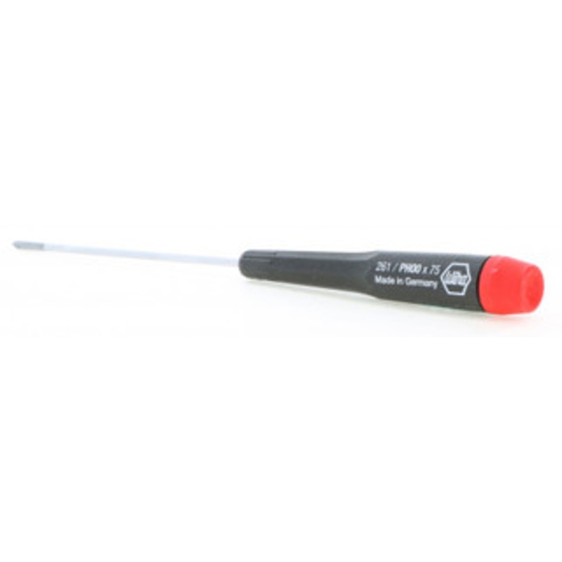 Wiha Precision Phillips Screwdriver, #00 x 75mm – 26101