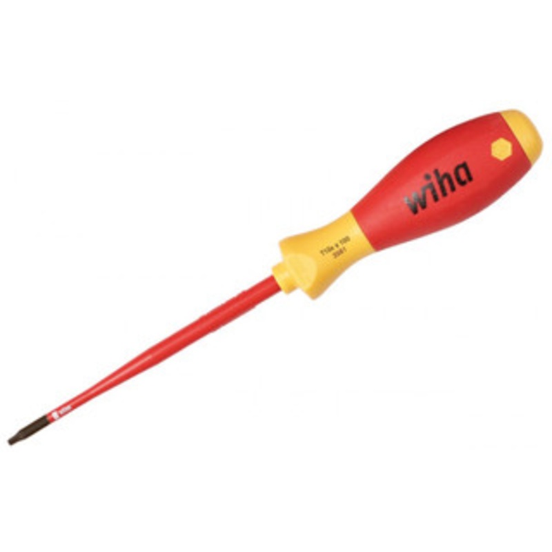 Wiha Insulated SoftFinish SlimLine Security Torx Screwdriver, T15s x 100mm – 32513