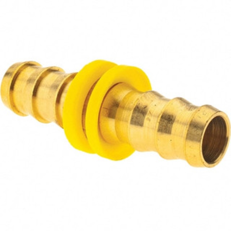 Value Collection 5/8 ID 5/8 Barbed Push On Hose Splicer Brass BD-11755-1 – 53579934