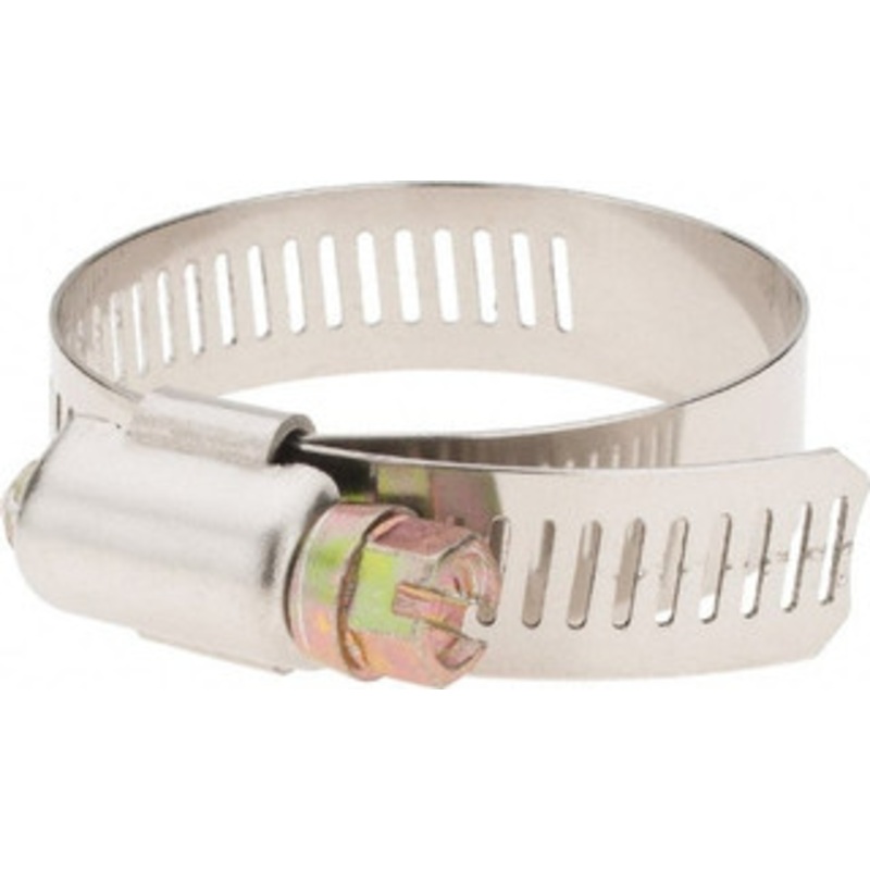 Value Collection SAE Size 24, 1-1/16 to 2 Diam, Stainless Steel Worm Drive Clamp 1/2 Wide BDNA-24116 – 52687555
