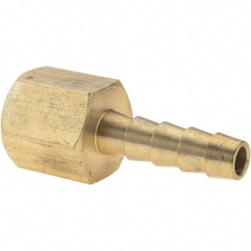 Value Collection 1/4 NPT Thread Hose Barb x Female NPT Connector 1/4 ID Hose, Brass 2751001440JP – 38208229