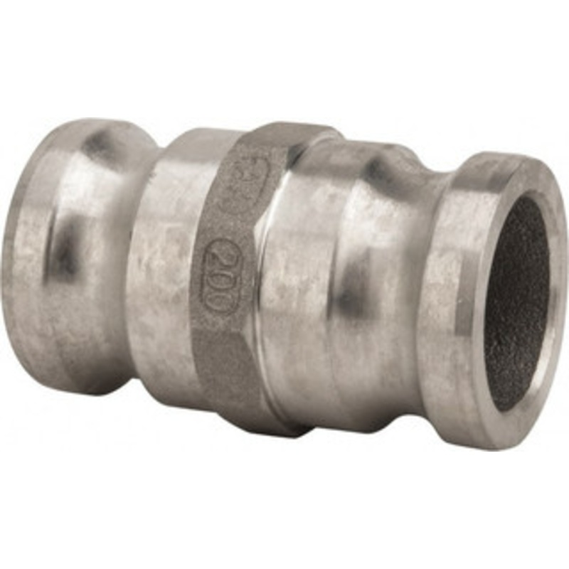 Value Collection 2 x 2 Cam & Groove Spool Adapter Aluminum, 1,000 Max psi, for Suction & Discharge Hose WS-HF-CAM-200 – 44794519