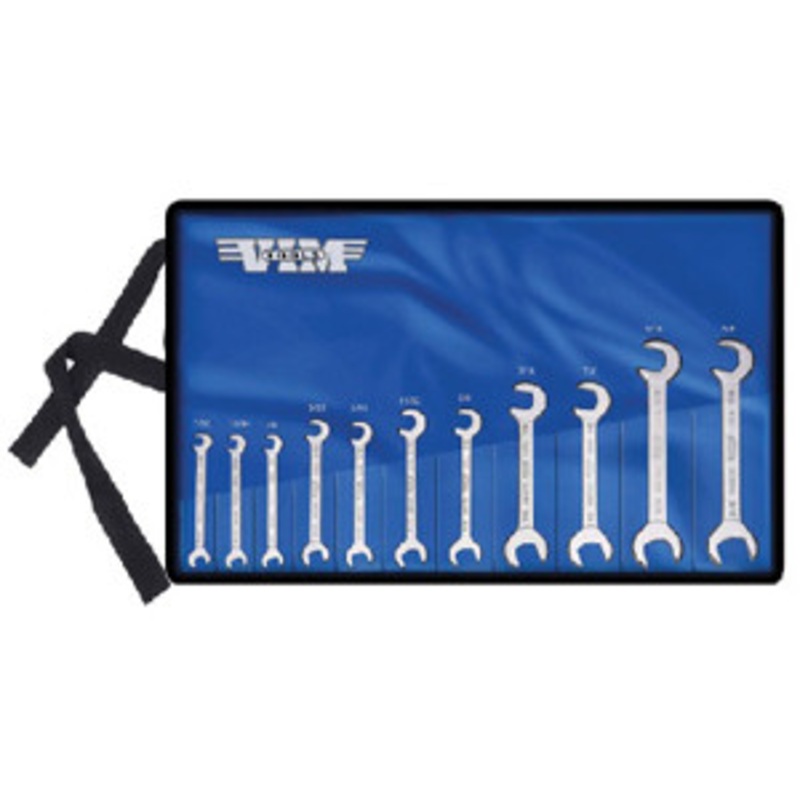 VIM Tools 11 Pc SAE Mini Angle Wrench Set – VMAW100