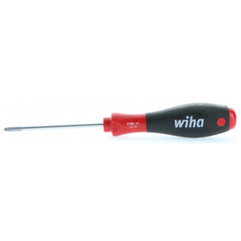 Wiha Security Torx SoftFinish Screwdriver, T10s x 80mm – 36275